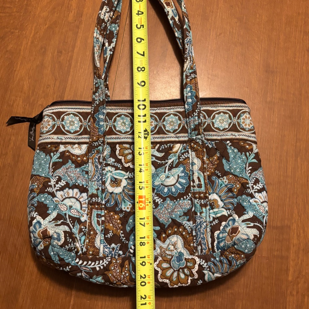 Vera Bradley Java Blue Retired Pattern, Small Sho… - image 6